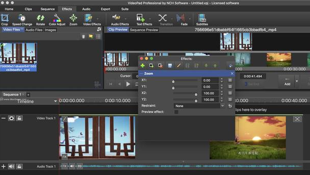 VideoPad Video Editor