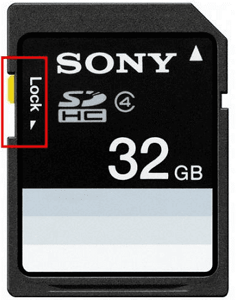 用 sd 卡锁定修复无法格式化的 sandisk sd 卡