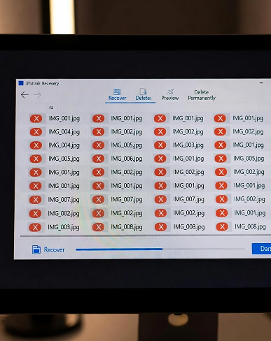 恢复删除的JPG文件