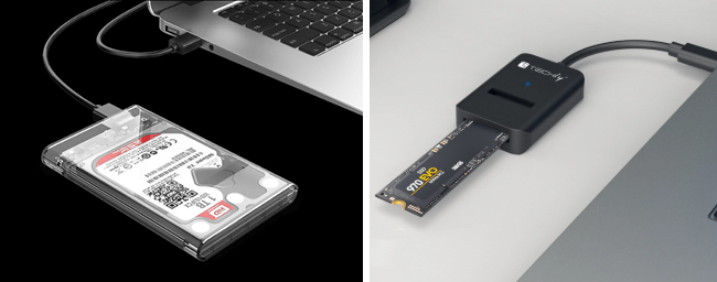 USB SSD/硬盘盒示意图