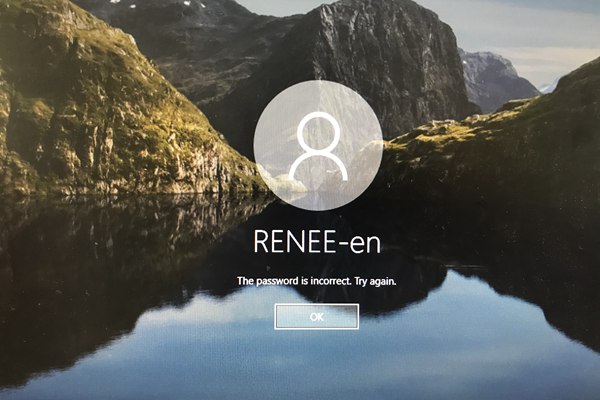 Windows 10密码错误提示