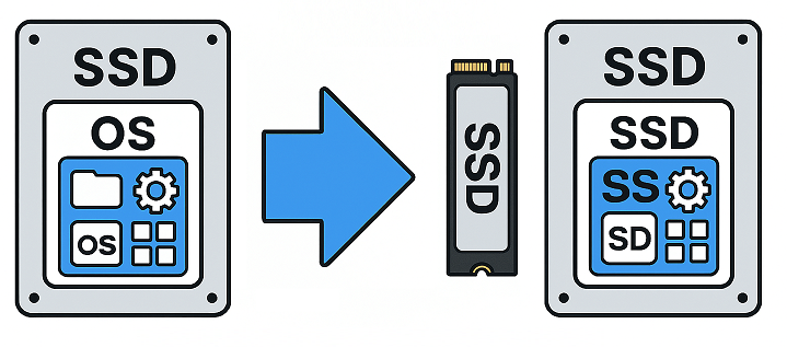 将SSD中的操作系统克隆至新SSD