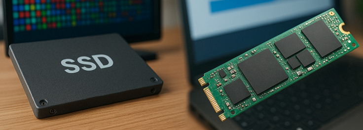 内存或老化的固态硬盘