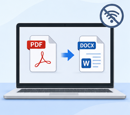 离线将 PDF 转换为 DOCX