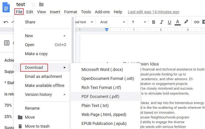 如何使用 google docs 将 pdf 复制到 word