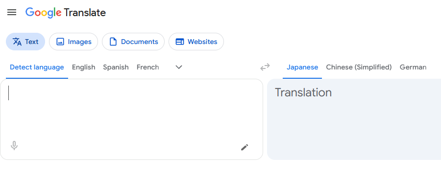 谷歌翻译