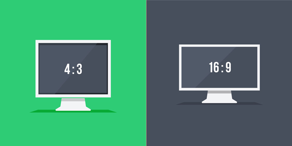4:3格式和16:9格式