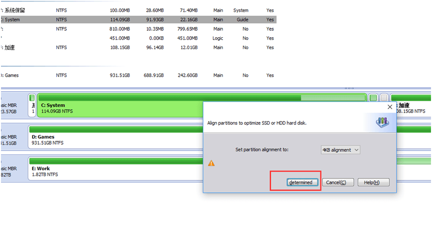 confirm-to-make-4K-alignment