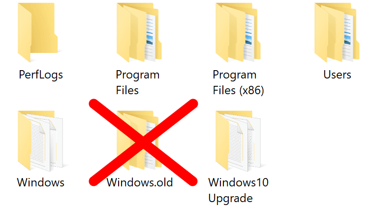 删除Windows.old文件夹