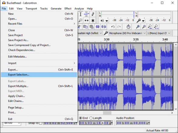 Audacity音频编辑器