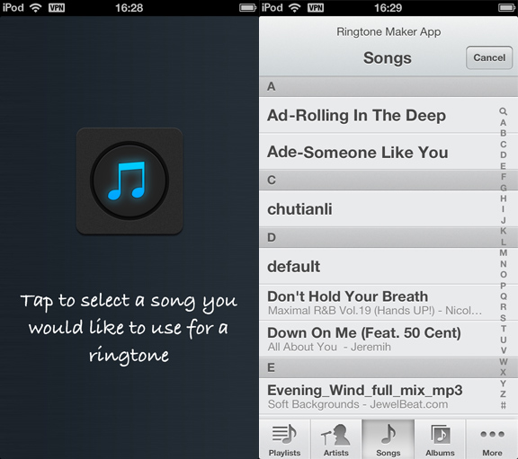 Free iPhone Ringtone Maker软件