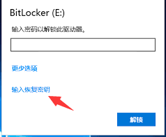 bitlock密码输入
