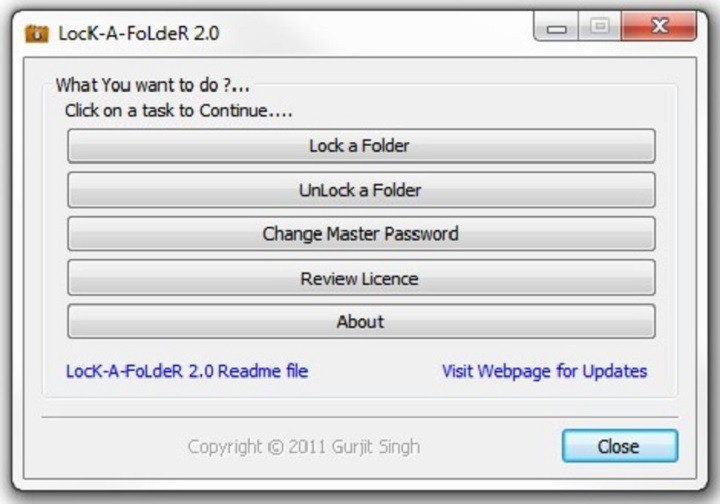 Lock A Folder软件