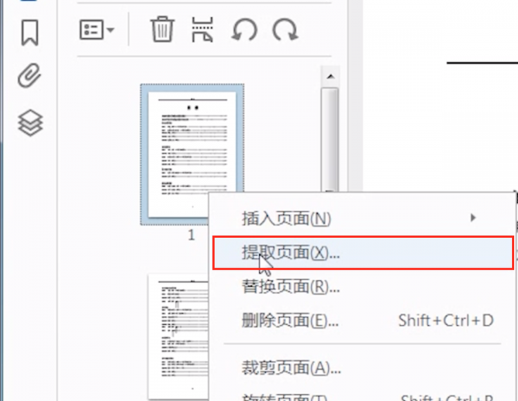 Adobe Acrobat操作页面