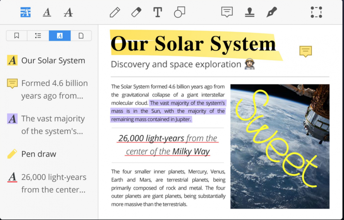 PDF Expert操作页面
