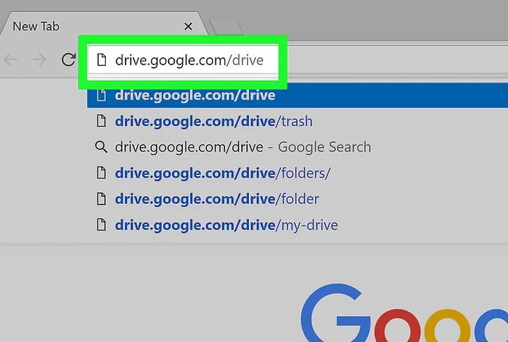 登录Google Drive账户