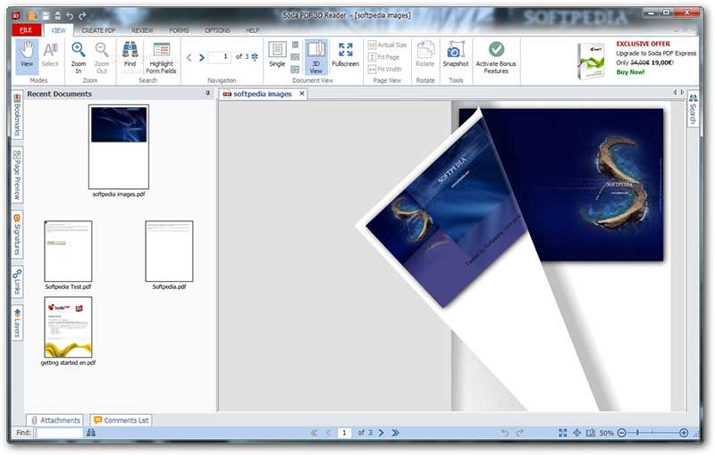 Soda PDF 3D Reader