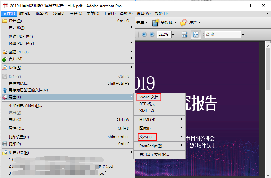 Adobe Acrobat Pro软件