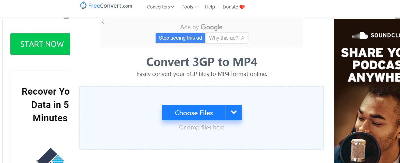 FreeConvert.com在线格式转换工具
