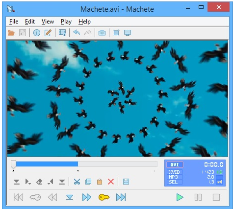 Machete Video Editor Lite软件界面