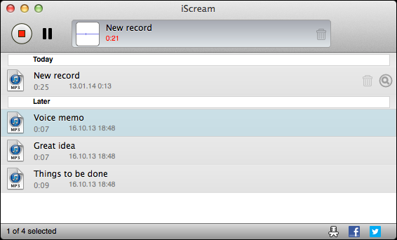 iScream录音软件
