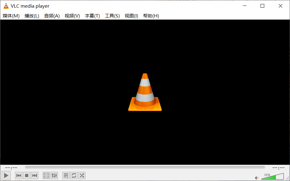 VLC Media Player 播放器界面