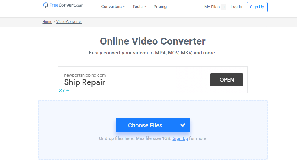 FreeConvert.com在线格式转换工具