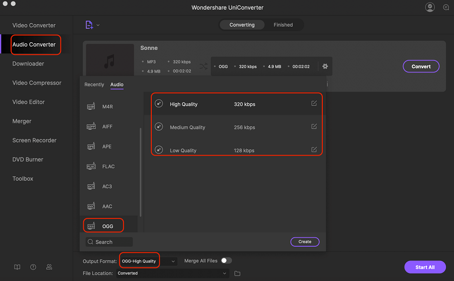 Mac 转换MP3文件