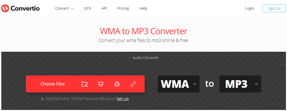 Convertio在线格式转换工具