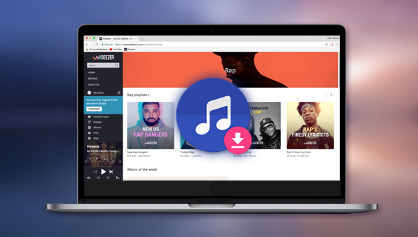 下载或保存Deezer上的音乐