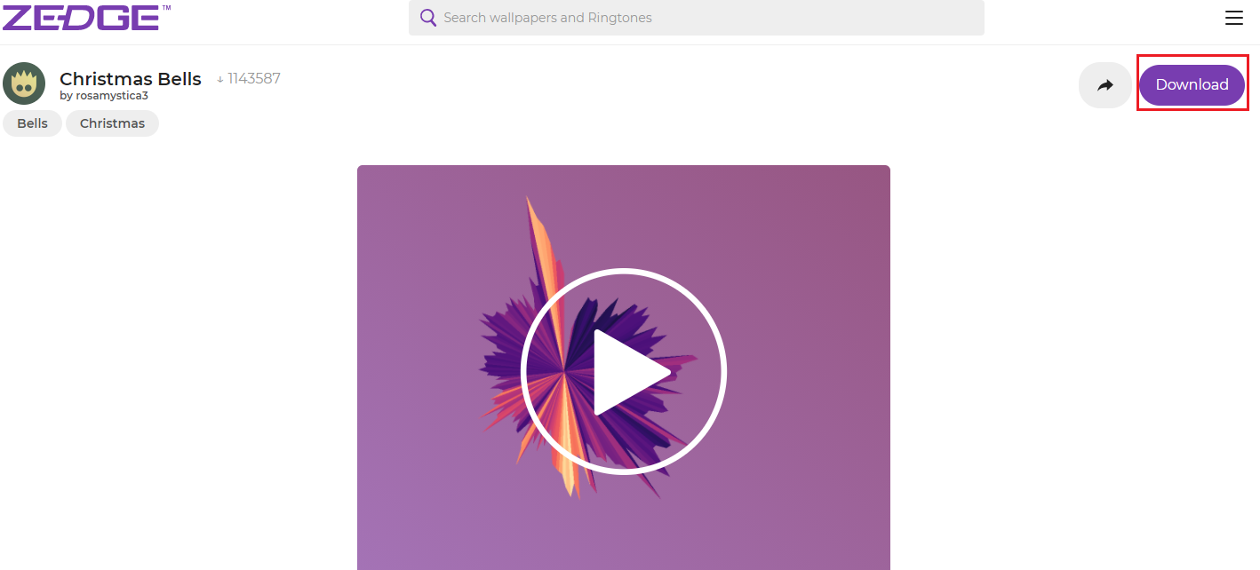 zedge.net下载页面