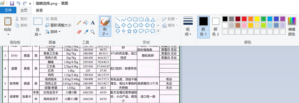 在Windows画图软件中打开已转换的图片