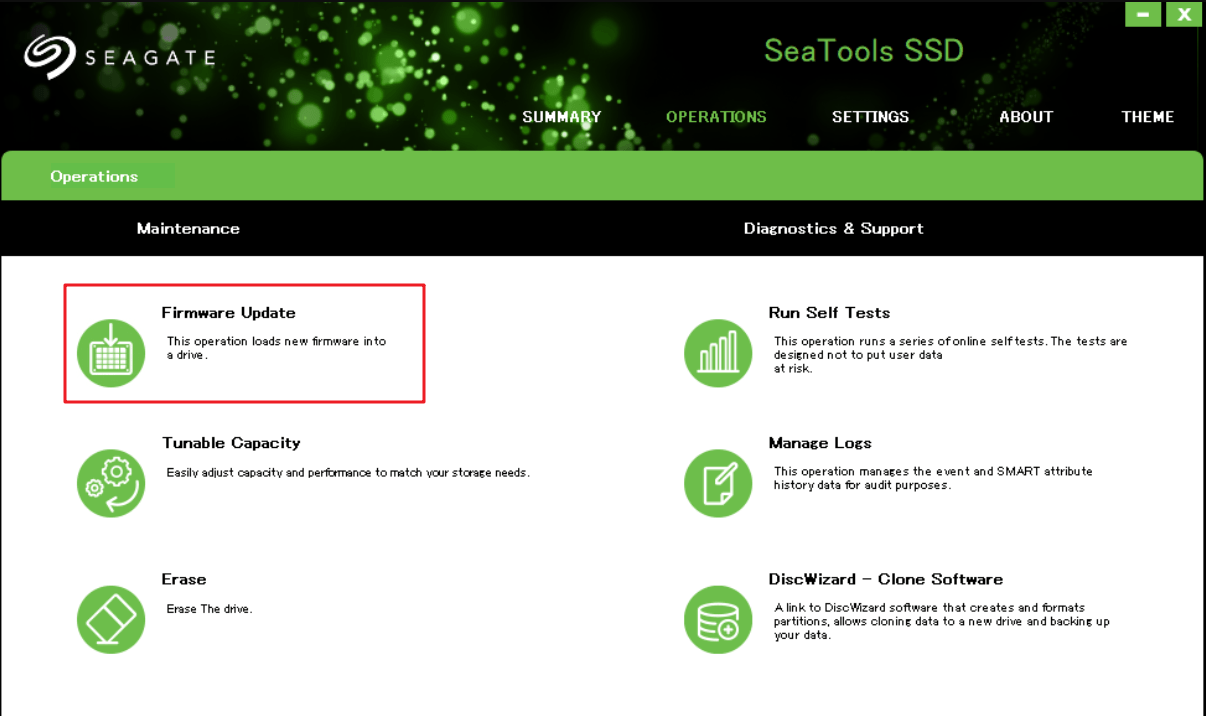 希捷SeaTools SSD
