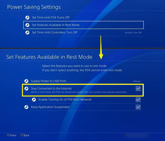 PS4保持连接到 Internet