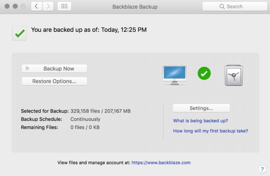 BackBlaze Backup云备份