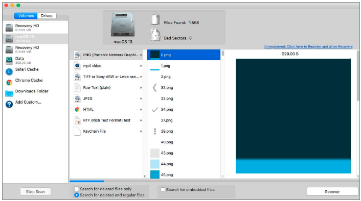 Data Recovery Guru软件操作界面