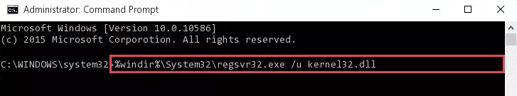 卸载Kernel32 dll