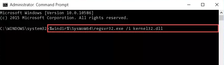 64位系统注册kernel32 dll