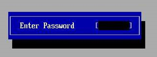输入BIOS 密码