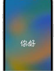 请断开 iPhone 与计算机的连接,然后将其打开。您将看到“ 你好”屏幕